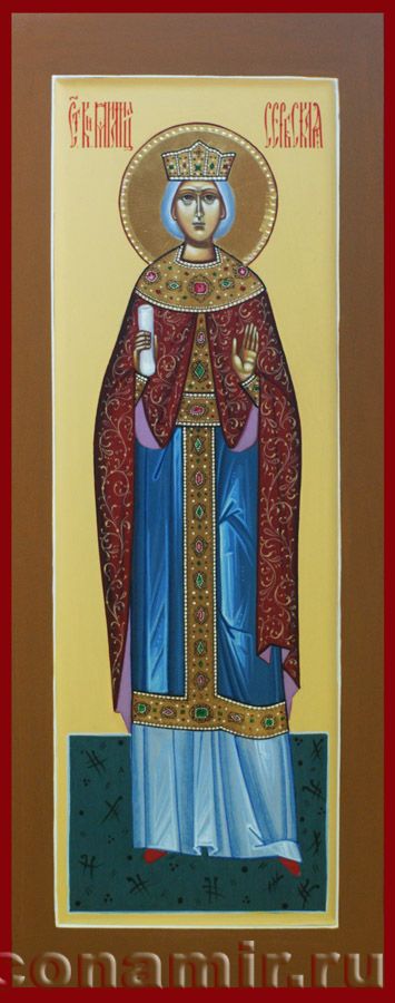 Икона Святая Милица, княгиня Сербская фото, купить, описание