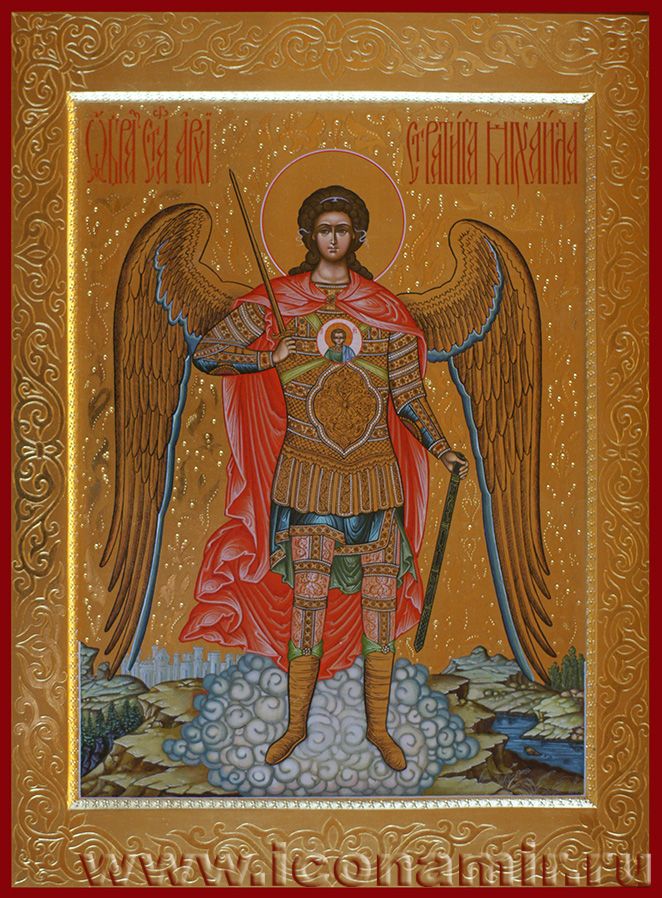 Икона Святой архистратиг Михаил фото, купить, описание