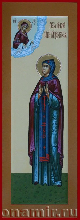 Икона Святая Мария Радонежская преподобная фото, купить, описание