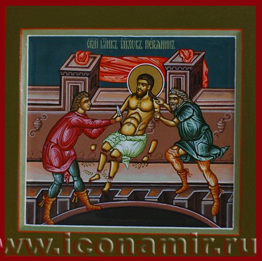 Икона Святой Иаков Персянин фото, купить, описание