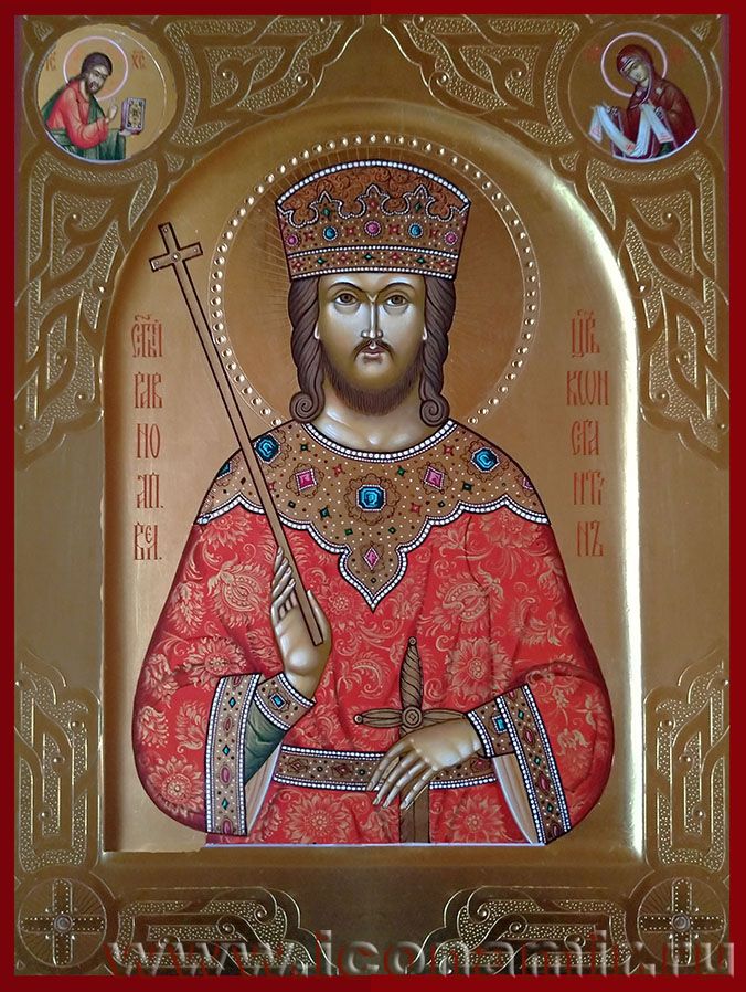 Икона Святой император Константин фото, купить, описание