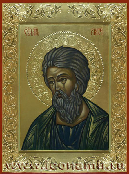 Икона Святой Апостол Андрей Первозванный фото, купить, описание