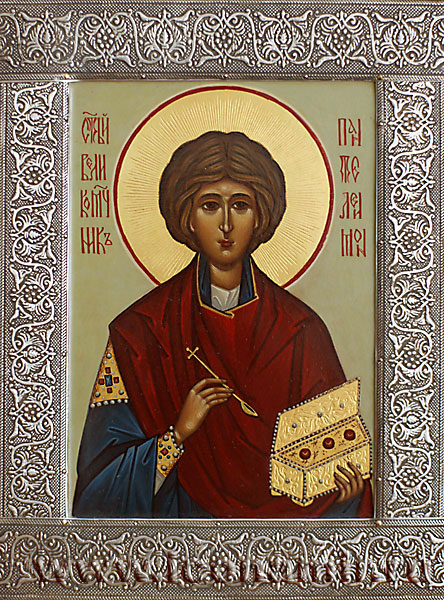 Икона Святой Пантелеимон целитель фото, купить, описание