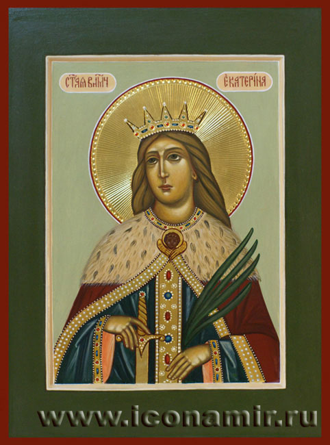 Икона Святая великомученица Екатерина фото, купить, описание