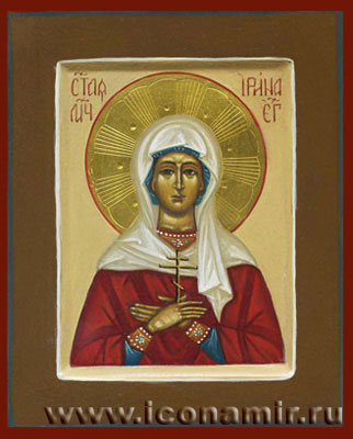 Икона Святая Ирина Египетская фото, купить, описание