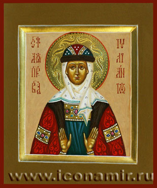 Икона Святая Иулиания Лазаревская фото, купить, описание