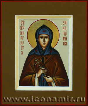 Икона Святая Маргарита (Закачурина) фото, купить, описание