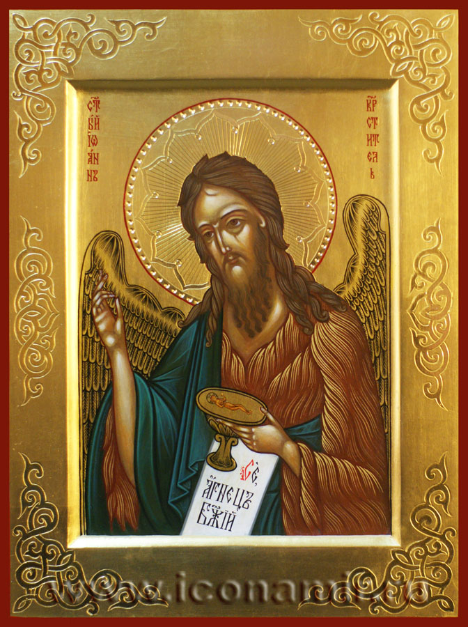 Икона Святой Иоанн Креститель фото, купить, описание
