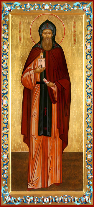 Икона Икона Святой Даниил Московский фото, купить, описание