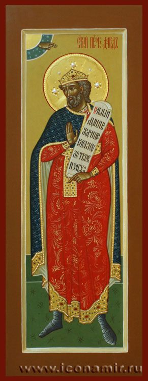 Икона Святой пророк Давид фото, купить, описание