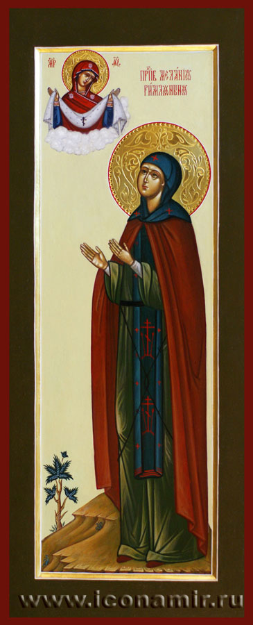 Икона Святая Мелания Рымлянина фото, купить, описание