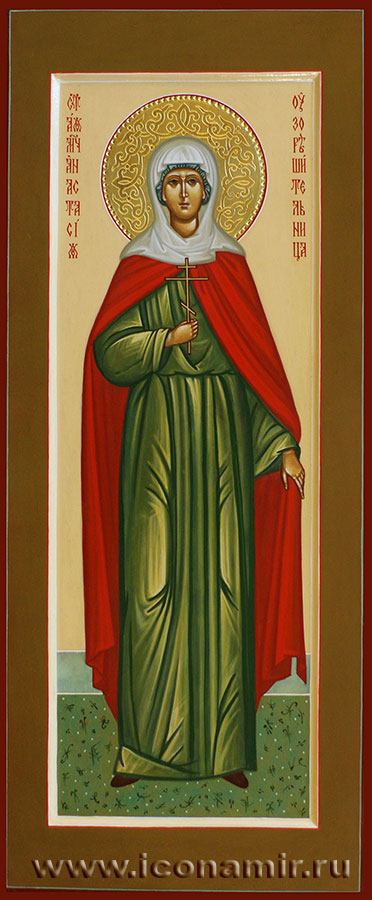 Икона Святая Анастасия Узорешительница фото, купить, описание