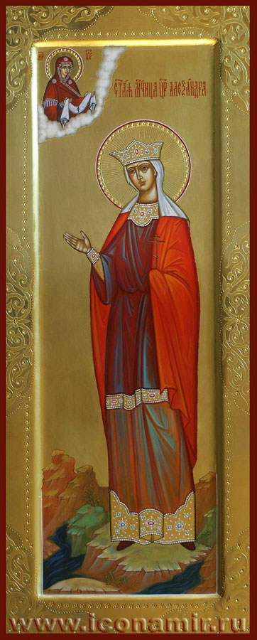 Икона Св. Александра, царица Римская фото, купить, описание