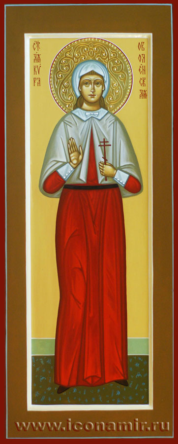 Икона Св. Кира (Оболенская) фото, купить, описание