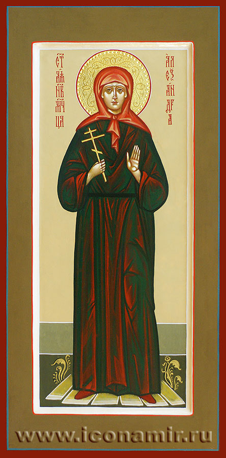 Икона Св. Александра (Хворостянникова) фото, купить, описание