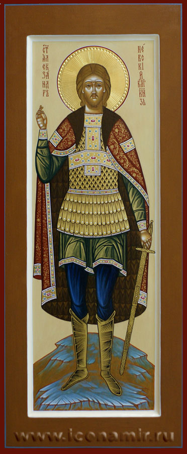 Икона Св. Александр Невский фото, купить, описание