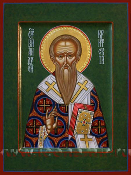 Икона Святой преподобный Андрей Критский фото, купить, описание