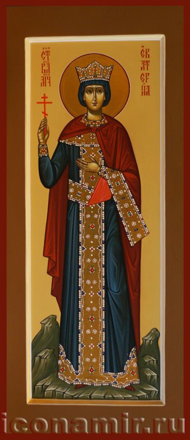 Икона Святая Екатерина александрийская, великомученица фото, купить, описание
