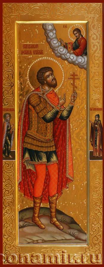 Икона Святой Феодор Стратилат фото, купить, описание