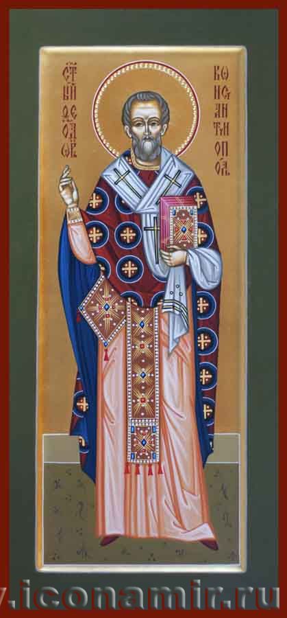 Икона Святой Феолор Константинопольский, Никомидийский фото, купить, описание