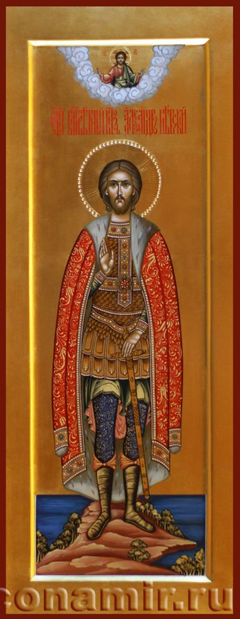 Икона Святой князь Александр Невский фото, купить, описание