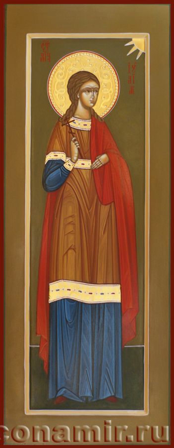 Икона Святая Иулия Карфагенская (Корсиканская), дева, мч фото, купить, описание