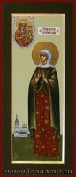 Икона Божьей Матери «Споручница грешных» и святая Мария Устюжская