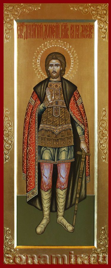 Икона Святой Димитрий Донской, великий князь фото, купить, описание