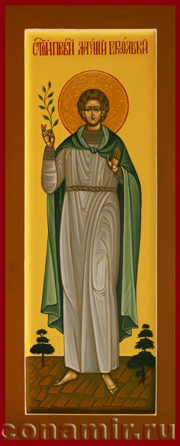 Икона Святой Артемий Веркольский фото, купить, описание