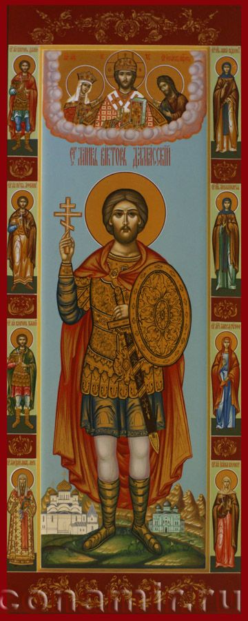Икона Святой мученик Виктор Дамасский фото, купить, описание