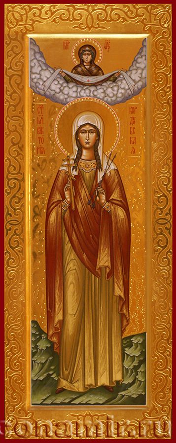 Икона Святая Виктория Кордубская фото, купить, описание