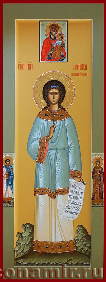 Икона Святая Василисса Никомидийская, отроковица фото, купить, описание