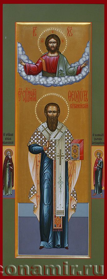 Икона Святой Преподобный Феодор Киринейский фото, купить, описание