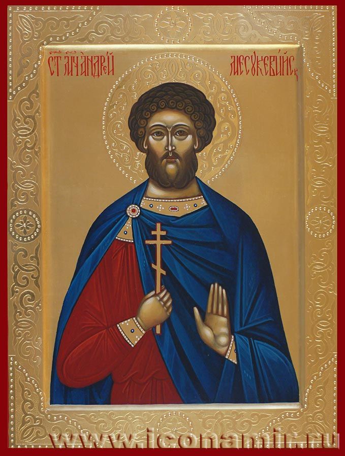 Икона Святой Андрей Месукевийский (Грузинский) фото, купить, описание