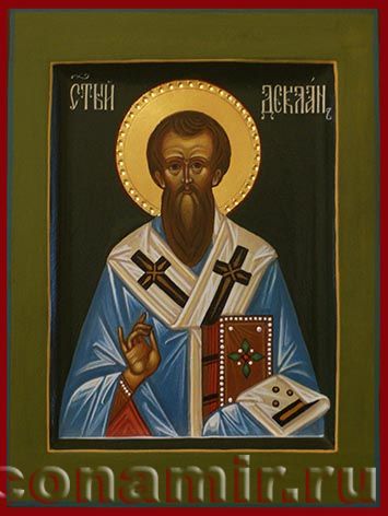Икона Святитель Деклан, епископ Ардморский фото, купить, описание