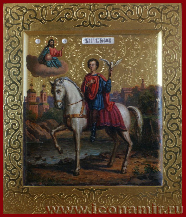 Икона Святой мученик Трифон фото, купить, описание