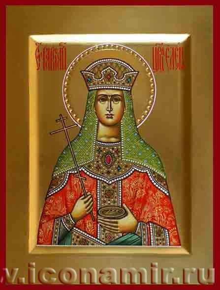 Икона Святая равноапостольная Елена Константинопольская, царица фото, купить, описание