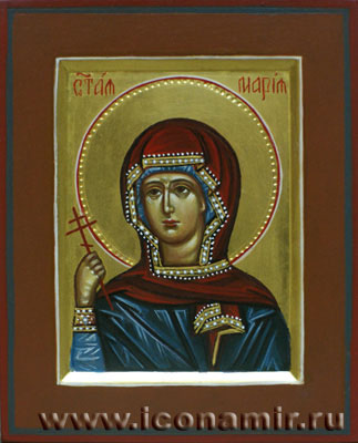 Икона Святая Мария Константинопольская (Патрикия) фото, купить, описание