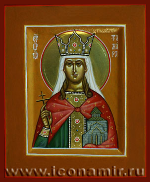 Икона Святая Тамара Грузинская, царица фото, купить, описание