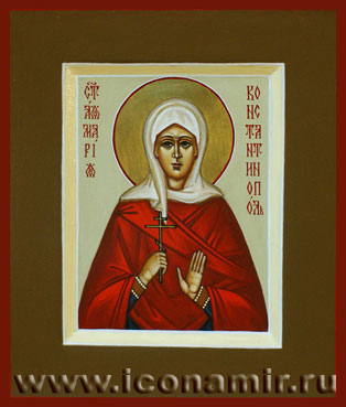 Икона Святая Мария Константинопольская фото, купить, описание