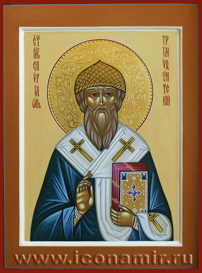 Икона Св. Спиридон Тримифунтский фото, купить, описание