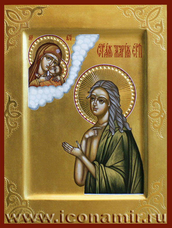 Икона Икона Божьей Матери «Касперовская», Св. Мария Египетская фото, купить, описание