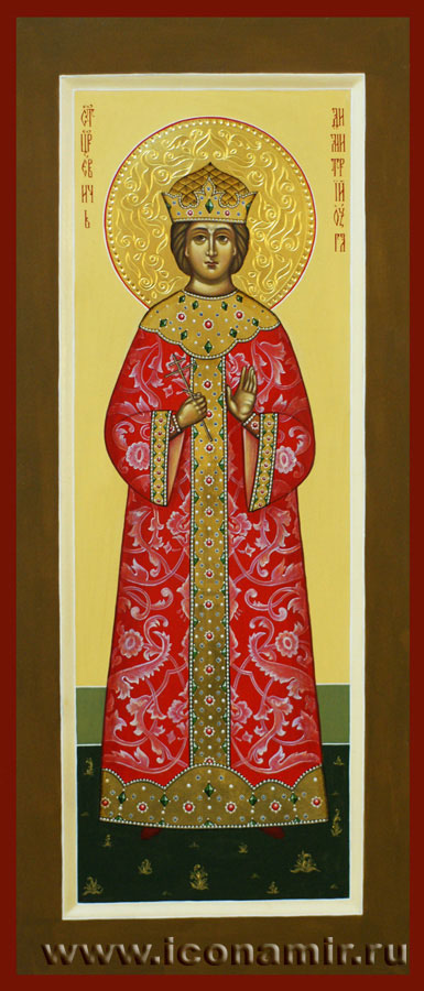 Икона Святой Дмитрий Угличский фото, купить, описание