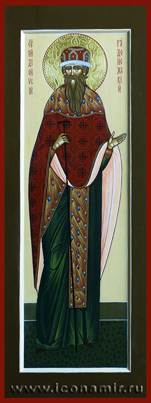 Икона Святой Дионисий Радонежский фото, купить, описание