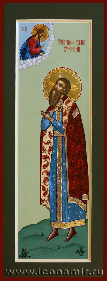 Икона Святой Роман Угличский, князь фото, купить, описание