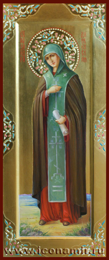 Икона Святая Александра Дивеевская фото, купить, описание