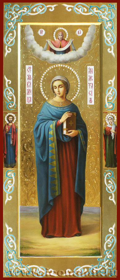 Икона Святая Анастасия Узорешительница, великомученица фото, купить, описание