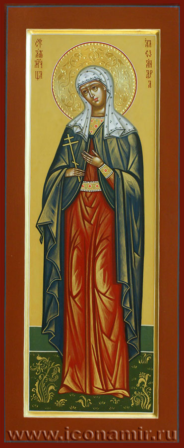 Икона Св. Александра Амиссийская фото, купить, описание