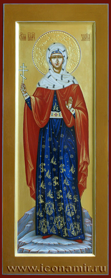 Икона Св. Злата, великомученица фото, купить, описание