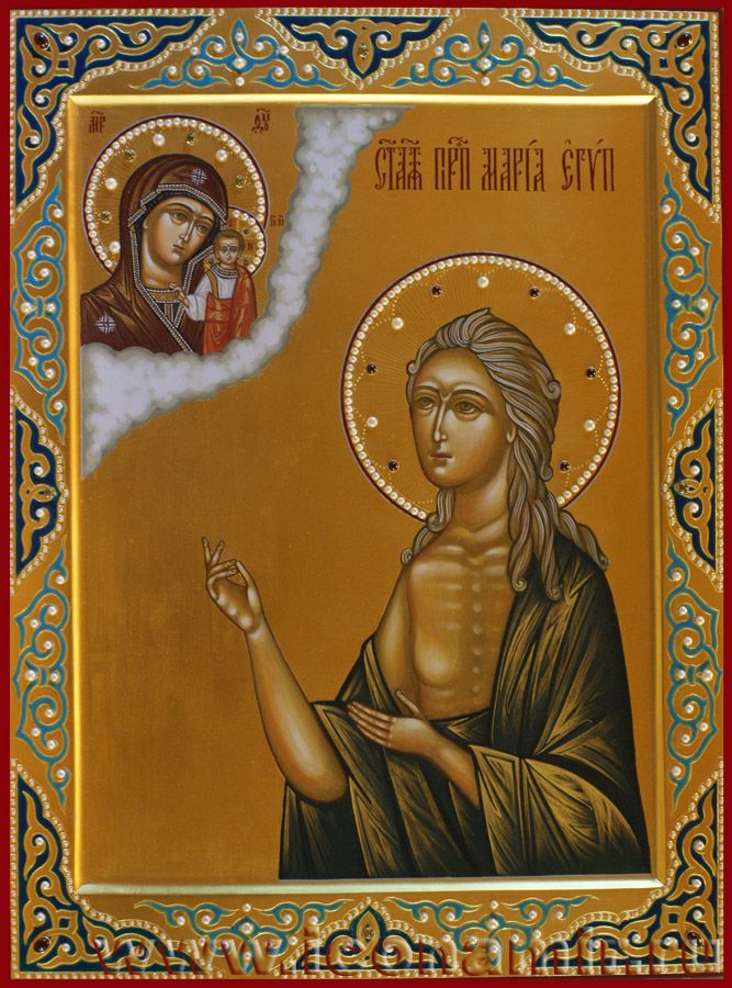 Икона Святая Мария Египетская фото, купить, описание